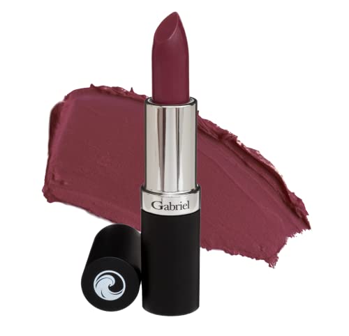 Gabriel Cosmetics Lipstick (Velour - Medium Plum/Cool Pearl), 0.13 Oz Gabriel Cosmetics