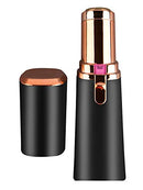 Vivitar PG-V027-BLK LED Light Painless Hair Remover, Portable And Compact Trimmer Shaver, Easy Storage And Is Travel-Friendly With Built-In LED Light For Chin Hair And Cheek Hair, Black Vivitar