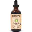 PURA D'OR Organic Vitamin E Oil (4oz / 118mL) 70,000 IU 100% Pure Natural USDA Organic For Skin Face Hexane Free w/Sweet Almond, Apricot, Jojoba, Argan, Rosehip, Sunflower & Avocado Oil For Bath Body PURA D'OR