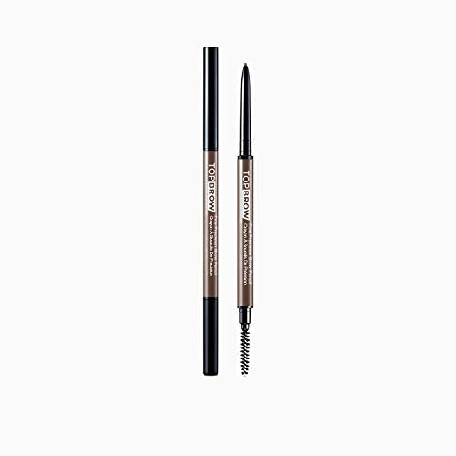 Kiss New York Professional Fine Precision Brow Pencil (Warm Medium Brown) KISS