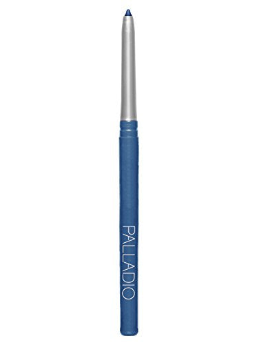 Palladio Retractable Waterproof Eyeliner, Ocean Blue, Richly Pigmented and Creamy, Slim Twist Up Pencil Eyeliner, No Smudge Formula with Long Lasting Application, No Eyeliner Sharpener Required Palladio
