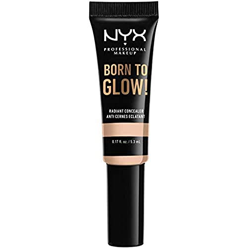 NYX PROFESSIONAL MAKEUP Born To Glow Radiant Concealer, Medium Coverage - Light Ivory NYX PROFESSIONAL MAKEUP