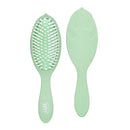 Wet Brush Go Green Tea Tree Oil Infused Detangling Hair Brush - Pain-Free Ultra-Soft Detangler Bristles Glide Through Tangles with Ease - Protects Against Split Ends - 100% Plant-Based Plastic Wet Brush