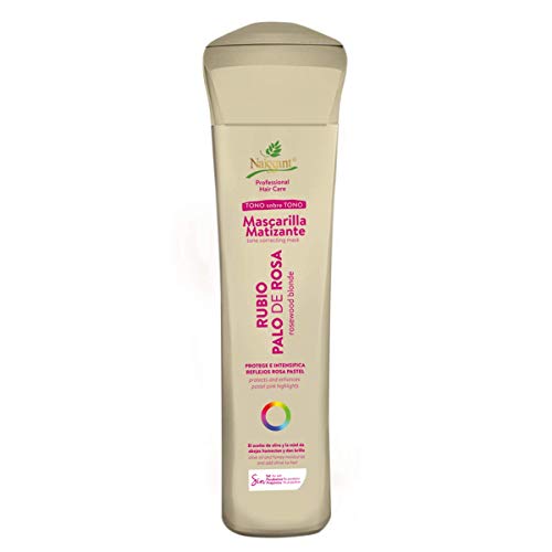 Naissant Professional Hair Treatment Mask. Color Depositing, Color Intensifier and Tone Correcting Highlights. Without Salt, Paraben and Ammonia. (Rosewood, Palo De Rosa) naissant
