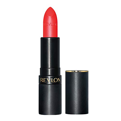 REVLON Super Lustrous The Luscious Mattes Lipstick, in Coral, 007 On Fire, 0.74 oz REVLON