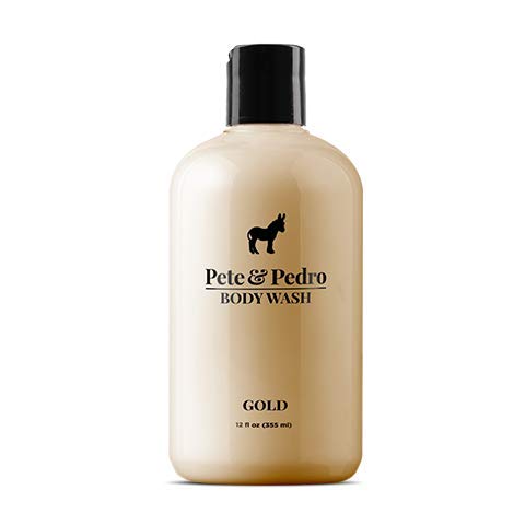 Pete and Pedro GOLD Body Wash | Men's Masculine Leather Scented Pete & Pedro
