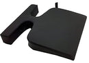 Easy Spa Massage Table Breast Pillow (Bust Sizes: AA, A, B and C), Wedge Cushion, Massage Table Pillow, Prone Pillow (Black) Easy Spa