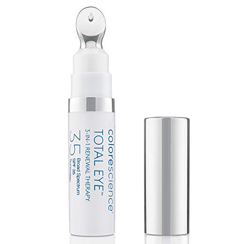 Colorescience Total Eye 3-in-1 Anti-Aging Renewal Therapy for Wrinkles & Dark Circles, SPF 35, Tan Colorescience