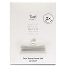 Rael Facial Sponge Cotton Pads - Premium Square Cosmetic Cotton, Soft and Thin, Pads for Toner and Skincare product (200 Count) Rael