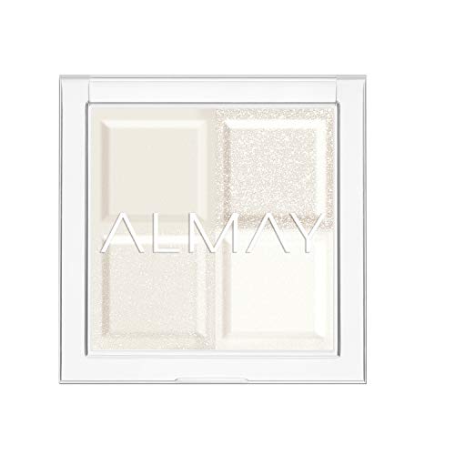 Eyeshadow Palette by Almay, Longlasting Eye Makeup, Single Shade Eye Color in Matte, Metallic, Satin and Glitter Finish, Hypoallergenic, 100 Unicorn, 0.1 Oz Almay
