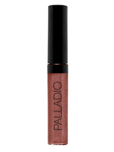 Palladio Lip Gloss, Icy Mauve, Non-Sticky Lip Gloss, Contains Vitamin E and Aloe, Offers Intense Color and Moisturization, Minimizes Lip Wrinkles, Softens Lips with Beautiful Shiny Finish Palladio