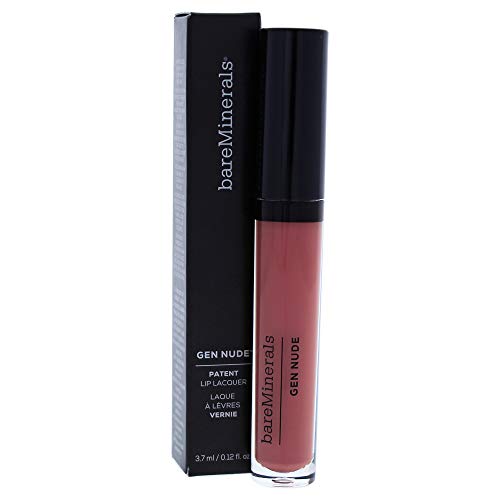bareMinerals Gen Nude Patent Lip Lacquer 2legit for Women, 0.12 Ounce bareMinerals