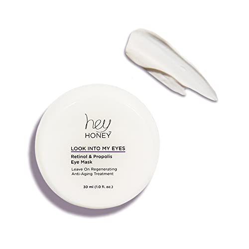 Hey Honey Look Into My Eyes Retinol And Propolis Eye Mask | Provide Intense Hydration and Brightening Benefits To Tired and Stressed Under Eyes Area .1 oz. Hey Honey