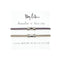 By Lilla Barre Elastic Hair Ties and Bracelets | Set of Two Hair Tie-Bracelets | Hair Accessories for Women | No Crease Hair Ties & Women’s Bracelets (Silver (Starfish/Bellflower)) By Lilla