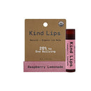 Kind Lips, Premium Product with a Powerful Purpose, Raspberry Lemonade Single 0.15oz - USDA Organic Lip Balm, 100% Natural, Gluten Free, Moisturizer for Dry, Cracked and Chapped Lips - Made in USA Kind Lips Store