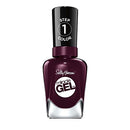 Sally Hansen Miracle Gel Nail Polish, Shade Cabernet with Bae