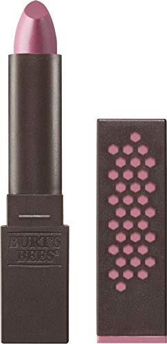 Burts Bees 100% Natural Glossy Lipstick, Rose Falls - 1 Tube Burt's Bees