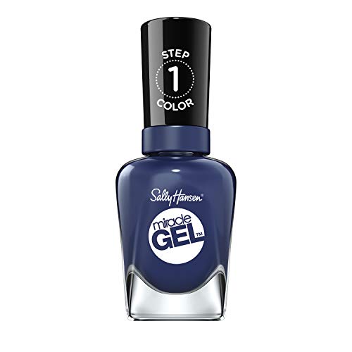 Sally Hansen Miracle Gel Nail Polish, Midnight Mod, 0.5 Fl Oz Sally Hansen