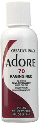 Shining Semi-Permanent Hair Color - Raging Red - 118ml by Adore Adore