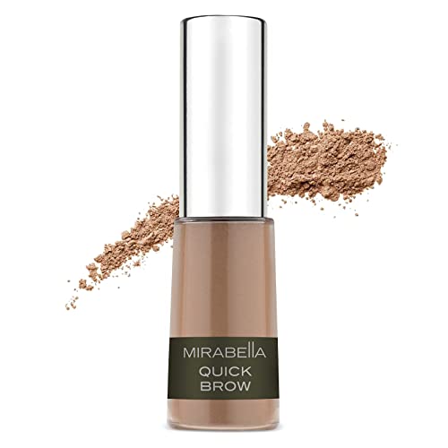 Mirabella Beauty Quick Brow, Light/Medium - Powder Filler for Eyebrows Mirabella
