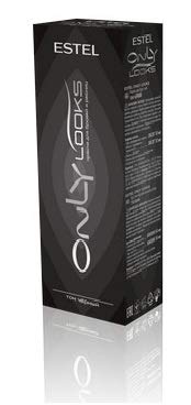 ESTEL ONLY LOOKS Professional Eyebrow Eyelash Tint Dye (Black) Estel Only Looks