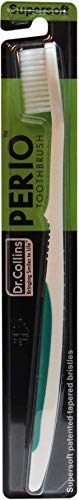 Dr. Collins Perio Toothbrush, (colors vary), 1 Count Dr. Collins