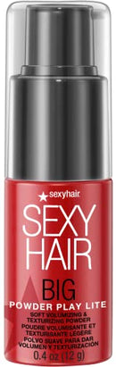 SexyHair Big Powder Play Lite Soft Volumizing & Texturizing Powder, 0.4 Oz | Up to 50% More Volume | Lightweight Powder | Invisibible SexyHair