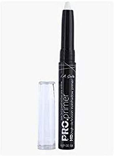 LA Girl, Pro Primer Eyeshadow Stick White, 0.07 Ounce L.A. Girl Cosmetics