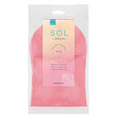 SOL by Jergens Self Tanner Applicator Mitt, Flawless, Streak-free Tanning Blender Glove, Sunless Tanning, Reusable Tanning Mitt Protects Hands Jergens