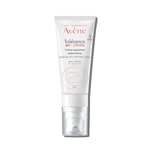 Eau Thermale Avene - Tolerance Control Soothing Skin Recovery Cream - For Hypersensitive, Normal to Combination Skin - Sterile Hydrating Face Moisturizer - 1.3 fl.oz. Eau Thermale Avène