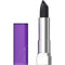 Maybelline Color Sensational Lipstick, Lip Makeup, Matte Finish, Hydrating Lipstick, Nude, Pink, Red, Plum Lip Color, Pitch Black, 0.15 oz; (Packaging May Vary) Maybelline New York