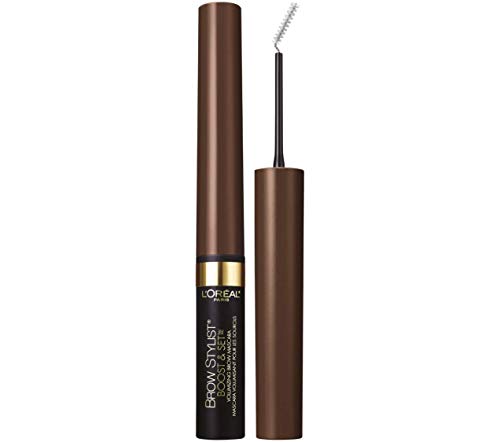 L'Oreal Paris Cosmetics Brow Stylist Boost and Set Brow Mascara, Dark Brunette, 0.1 Fluid Ounce L'Oreal Paris