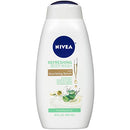 NIVEA Fresh Aloe and Lily Refreshing Body Wash with Nourishing Serum, 20 Fl Oz Bottle NIVEA