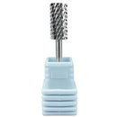 PANA Professional 3/32" Shank Size - Flat Top Large Barrel Silver Carbide Bit 2X Coarse Grit - Nail Drill Bit for Dremel Machine PANA
