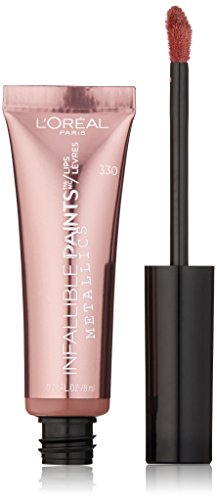 L'Oréal Paris Infallible PAINTS/LIPS Metallic, Moon Lust, 0.27 fl. oz. L'Oreal Paris