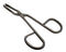 Professional Scissor Handle Tweezers (Straight Flat Tip, Matte Finish) beaute Tsuru
