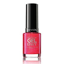 Revlon ColorStay Gel Envy Longwear Nail Polish, with Built-in Base Coat & Glossy Shine Finish, in Red/Coral, 615 Gambling Heart, 0.4 oz REVLON