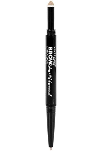 Maybelline New York Brow Define Plus Fill Duo Makeup, Light Blonde, 0.021 Ounce Maybelline New York