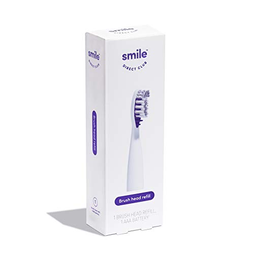 SmileDirectClub Electric Toothbrush Brush Head and Battery Refill SmileDirectClub