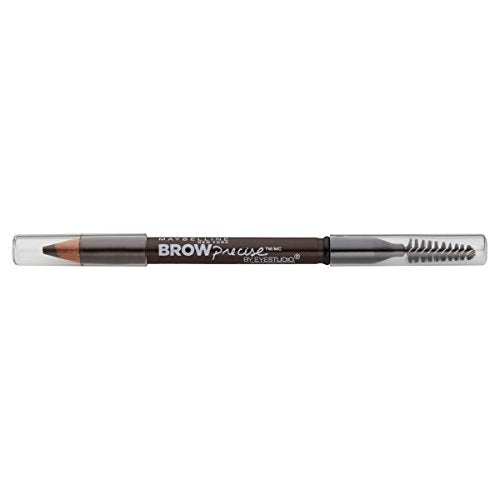 Maybelline New York Brow Precise Shaping Eyebrow Pencil, Deep Brown, 0.02 oz. Maybelline New York