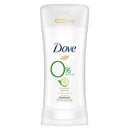 Dove 0% Aluminum Deodorant for Women ¼ Moisturizers Cucumber & Green Tea with 24-Hour Odor Protection, 2.6 Oz, 3 Count Dove