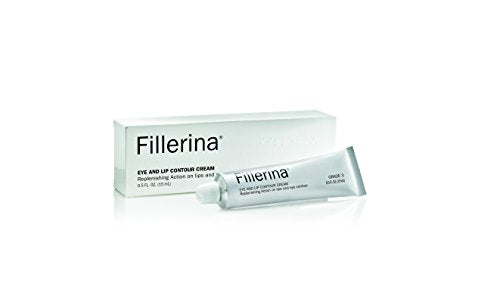 Fillerina Eye and Lip Contour Cream-Anti Aging Cream With Hyaluronic Acid (Grade 3) Fillerina