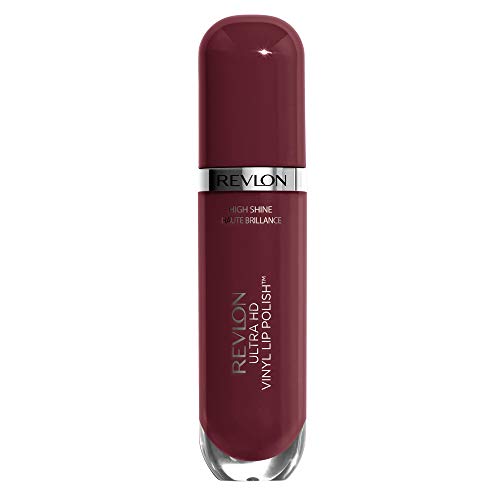 Revlon Ultra HD Vinyl Lip Polish, Liquid Lipstick, So Shady, Violet Brown Gloss REVLON