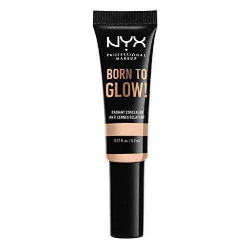 NYX PROFESSIONAL MAKEUP Born To Glow Radiant Concealer, Medium Coverage - Light Ivory NYX PROFESSIONAL MAKEUP