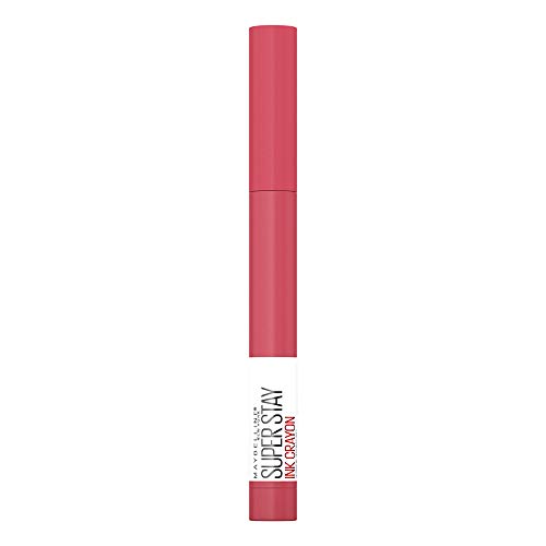 Maybelline New York Superstay Matte Ink Crayon Longlasting Pink Lipstick with Precision Applicator 85 Change Is Good, 22.0 ml Maybelline New York
