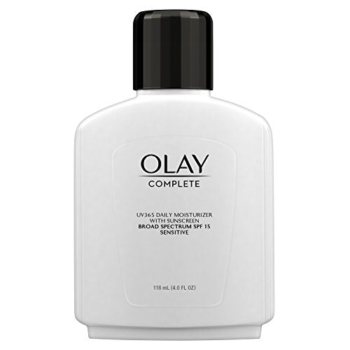 Face Moisturizer by Olay, Complete All Day Moisturizer With Sunscreen Broad Spectrum SPF 15 - Sensitive, 4 fl. Oz, 1 unit Olay Store