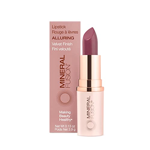 Mineral Fusion Lipstick, Alluring, .137 Ounce Mineral Fusion