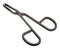 Professional Scissor Handle Tweezers (Straight Flat Tip, Matte Finish) beaute Tsuru
