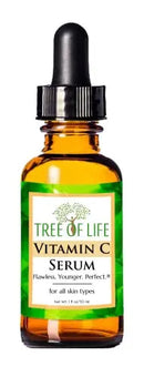 Tree of Life Vitamin C Brightening Facial Serum with Moisturizing Vitamin E for Glowing Radiant Skin; Smoothing Boost Serum for Face, Clean Dermatologist-Tested Skin care, 1 Fl Oz Tree of Life Beauty