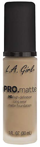 L.A. Girl Pro matte foundation, Bisque GLM672 L.A. Girl